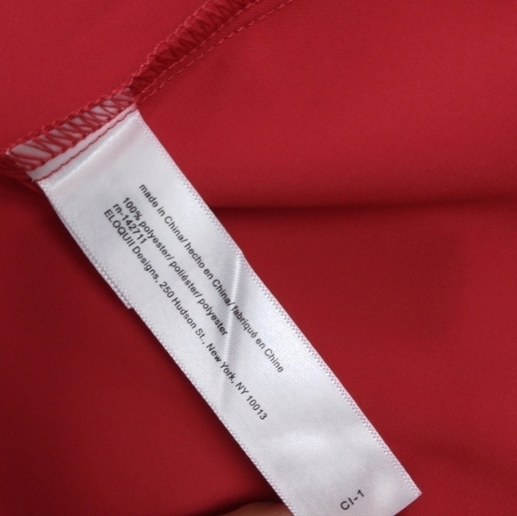 NWT Eloquii Red Cami Top - Picture 4 of 5